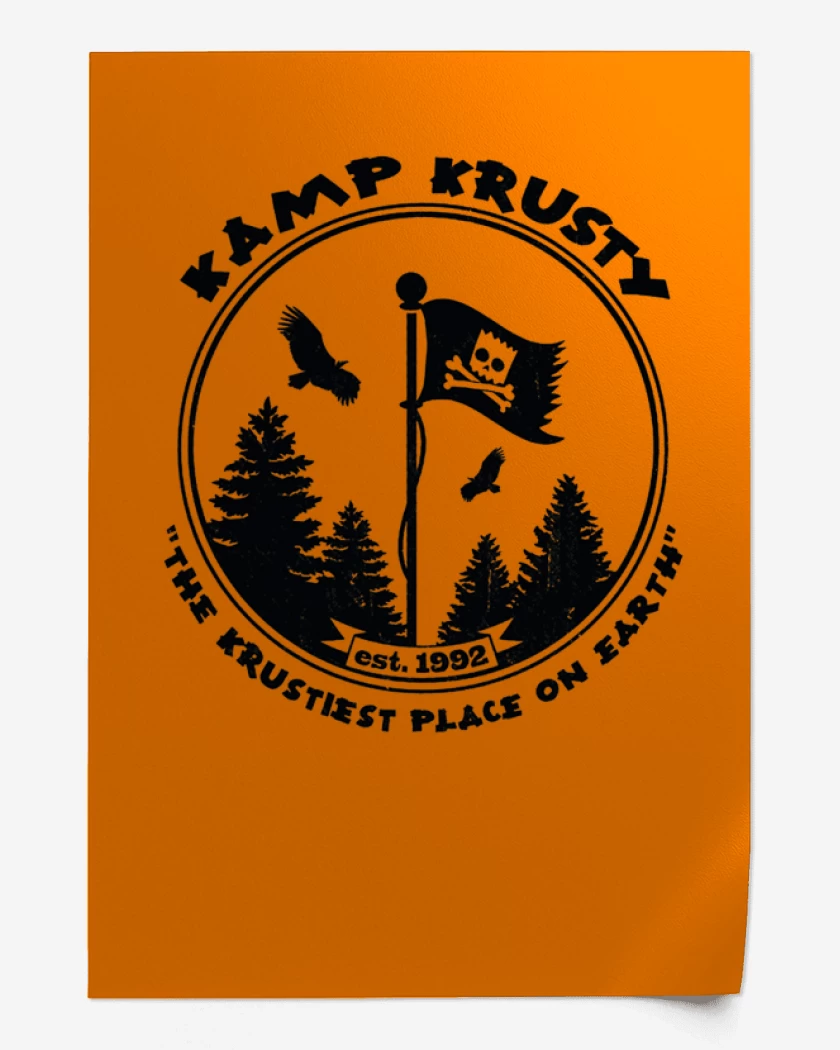 Print Kamp Krusty Bart