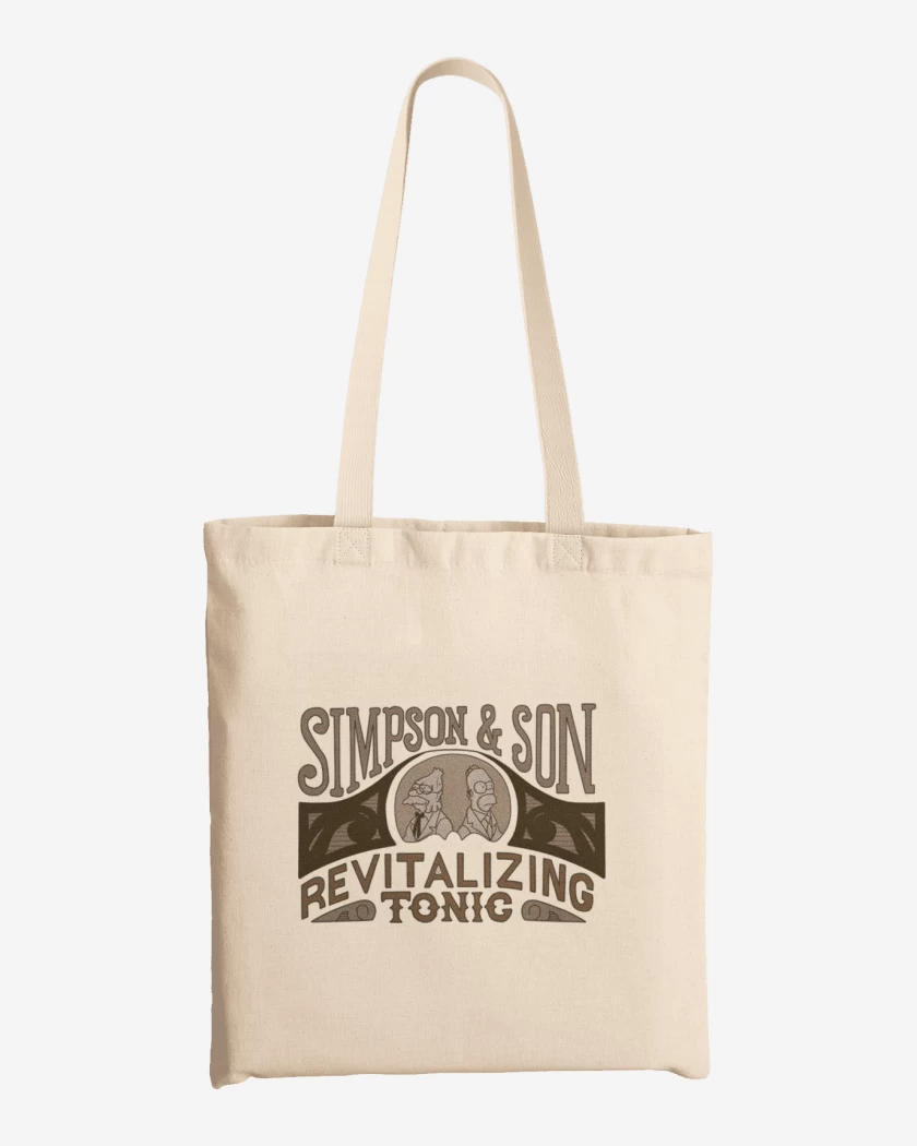 Totebag Simpson e hijo
