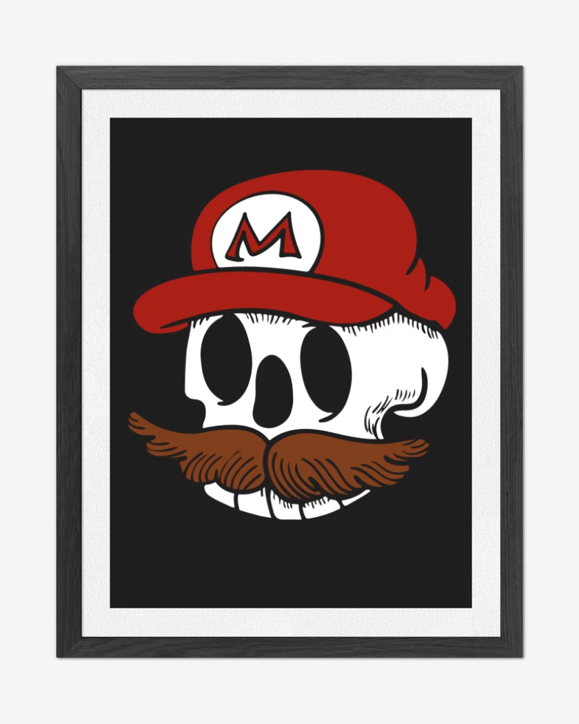 Cuadro decorativo Skull Bros V2
