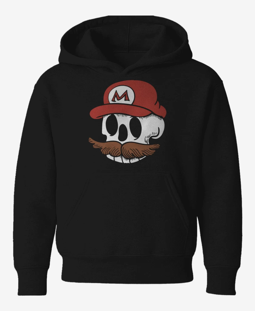 Poleron de niño Negro de Skull Bros V2