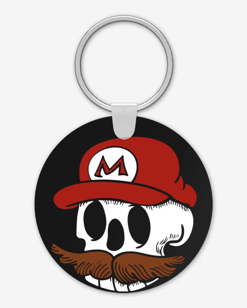 Llavero Negro de Skull Bros V2