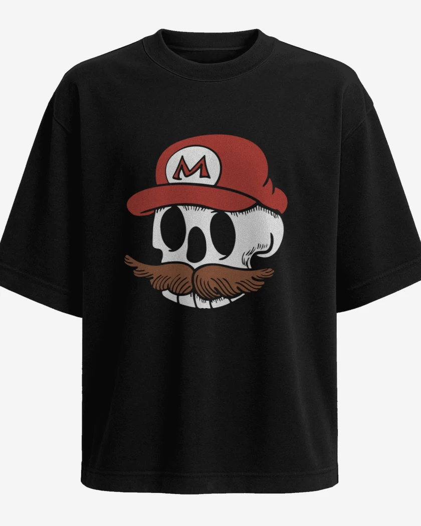 Polera Oversize Skull Bros V2