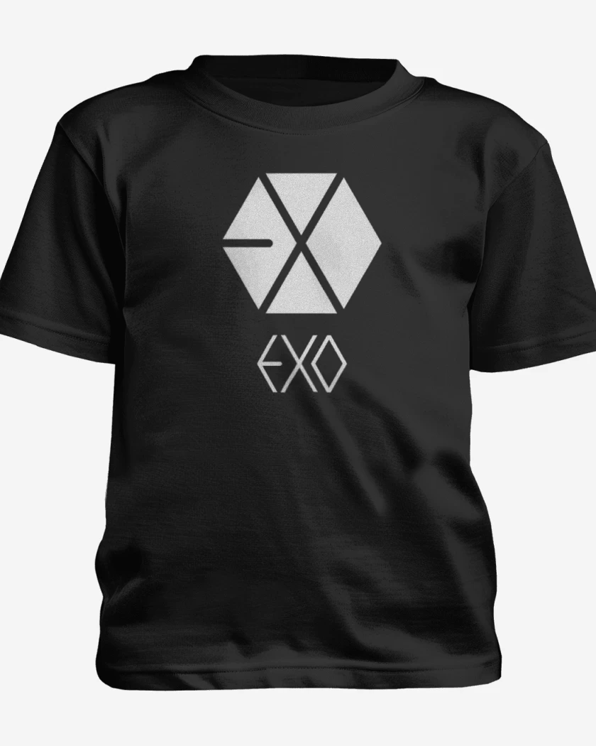 Polera de niño Negro de Exo
