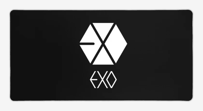 Mouse pad Gamer Negro de Exo