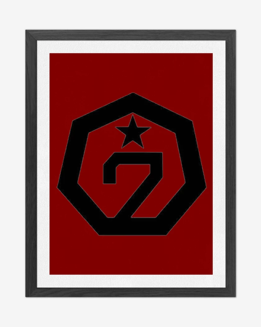 Cuadro decorativo Rojo de Got7