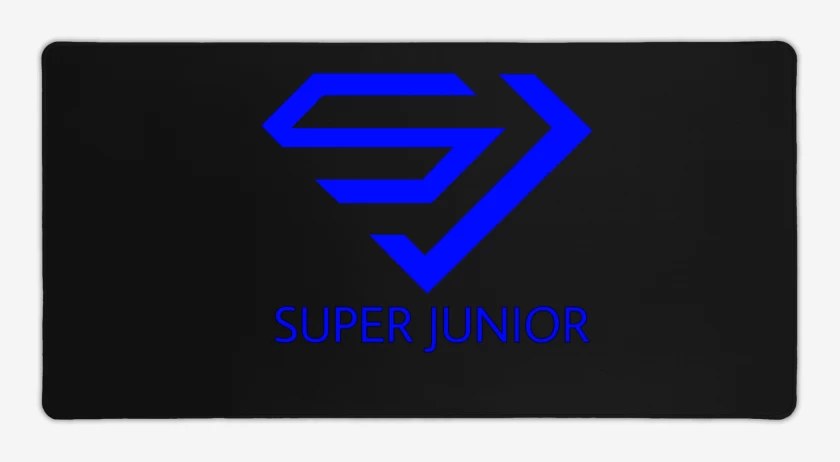Mouse pad Gamer Negro de Superjunior