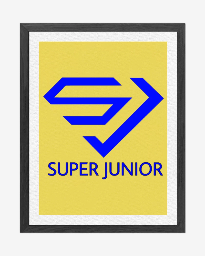Cuadro decorativo Amarillo de Superjunior