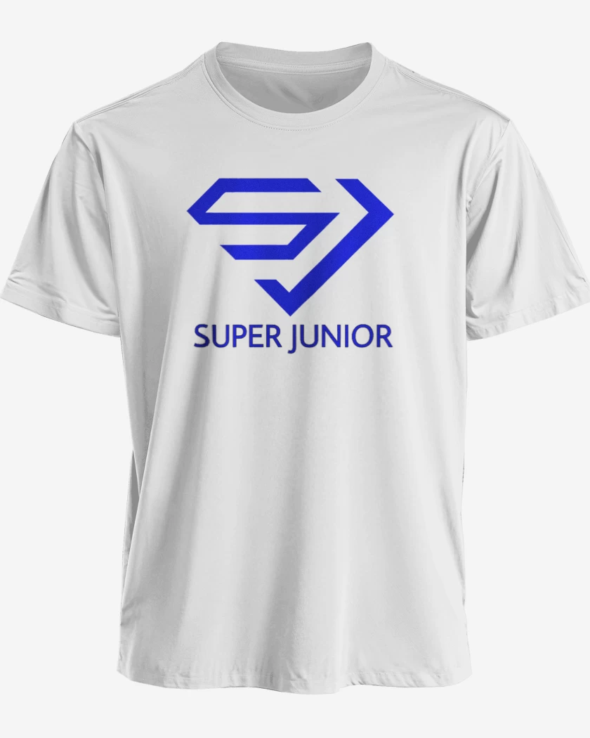 Polera premium Blanco de Superjunior