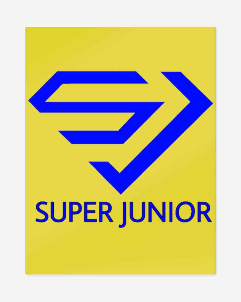 Print metalico Amarillo de Superjunior