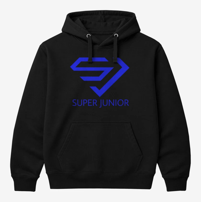 Polerón Canguro Negro de Superjunior