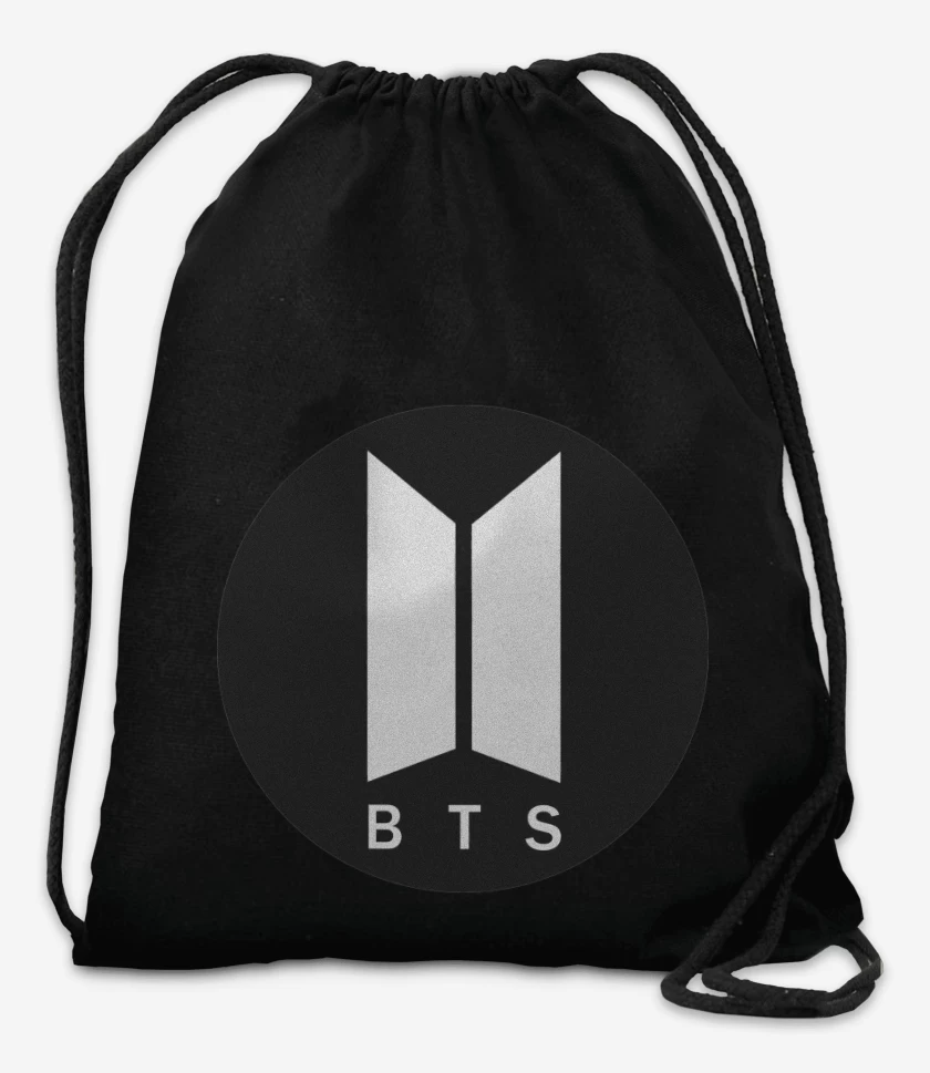Mochila Negro de Bts II