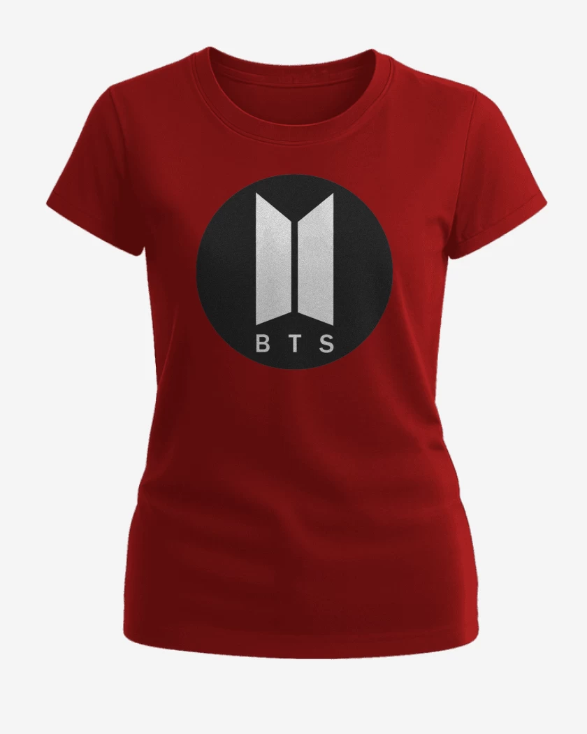 Polera de Mujer Rojo de Bts II