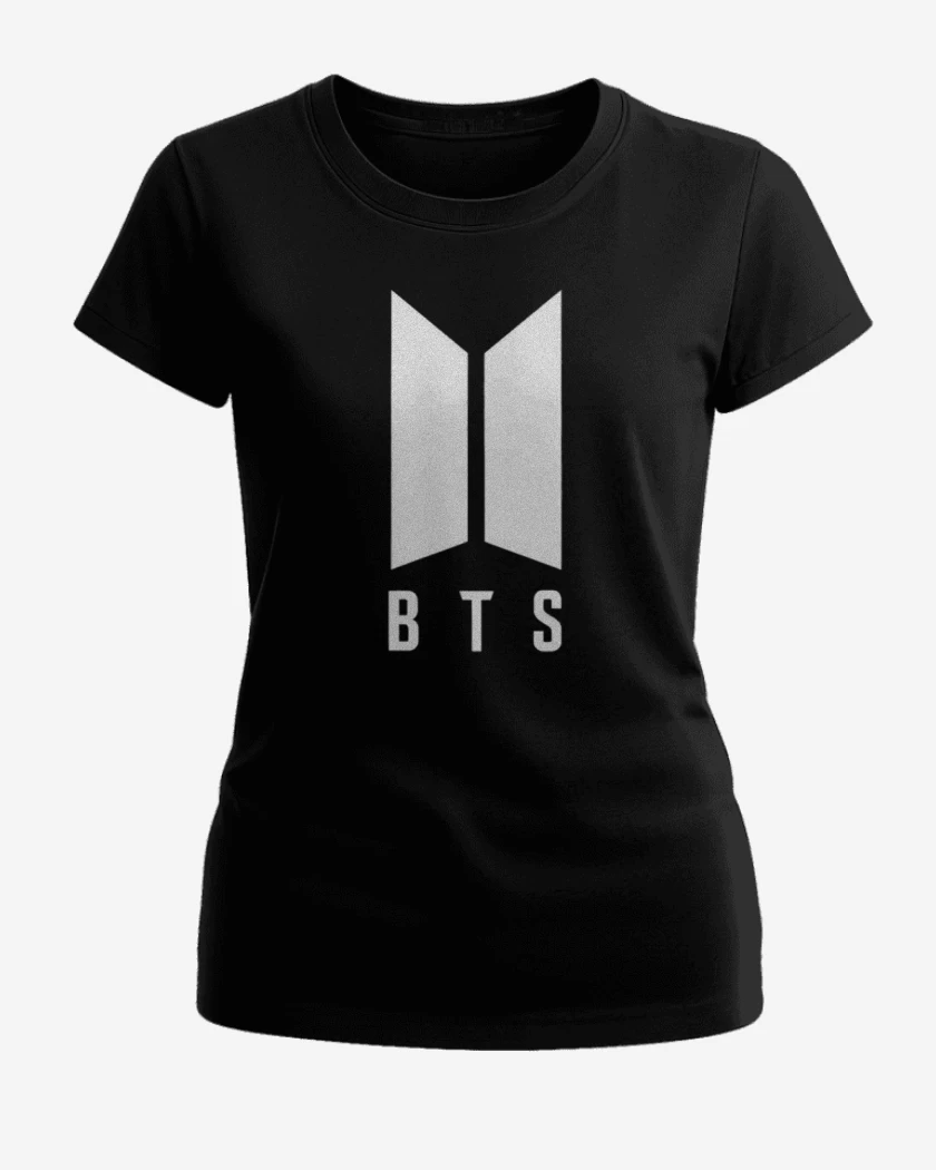 Polera de Mujer Negro de BTS III
