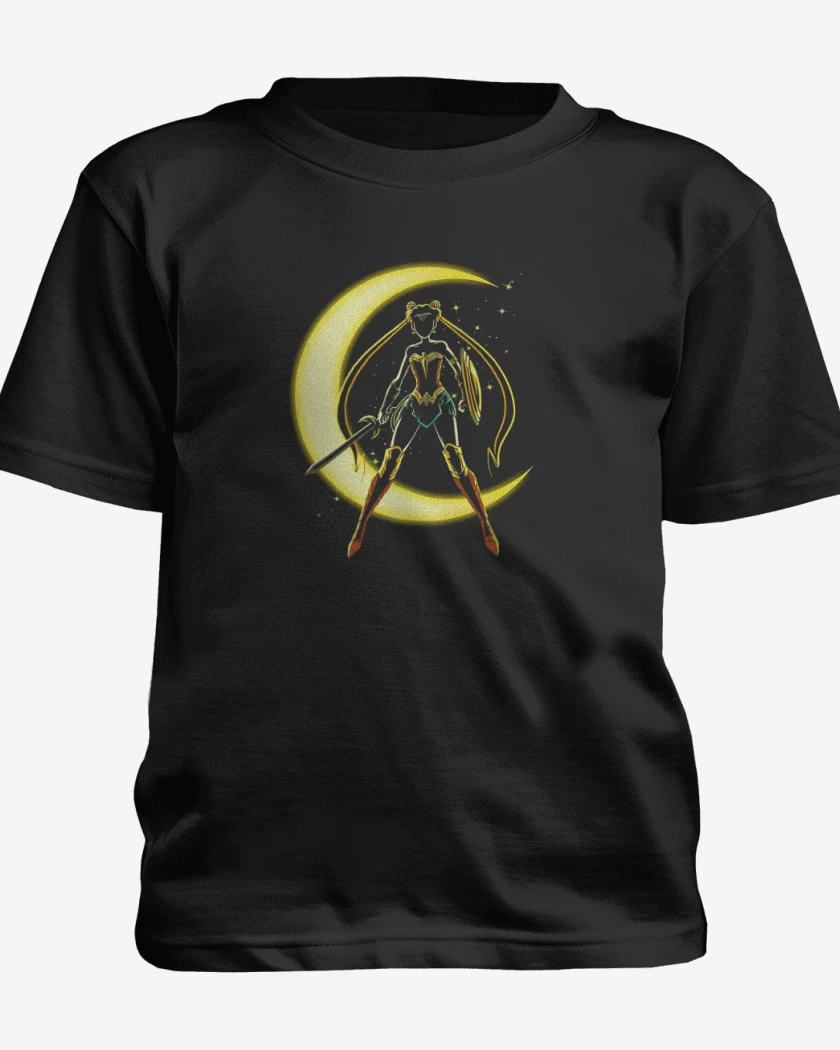 Polera de niño Negro de Luna maravilla