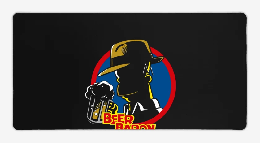 Mouse pad Gamer Baron de la cerveza