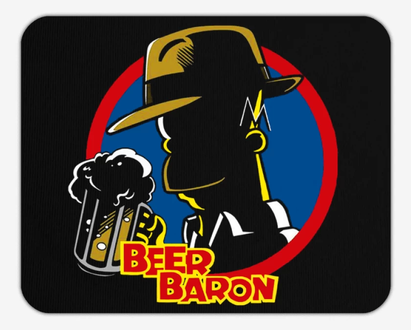 Mousepad Baron de la cerveza