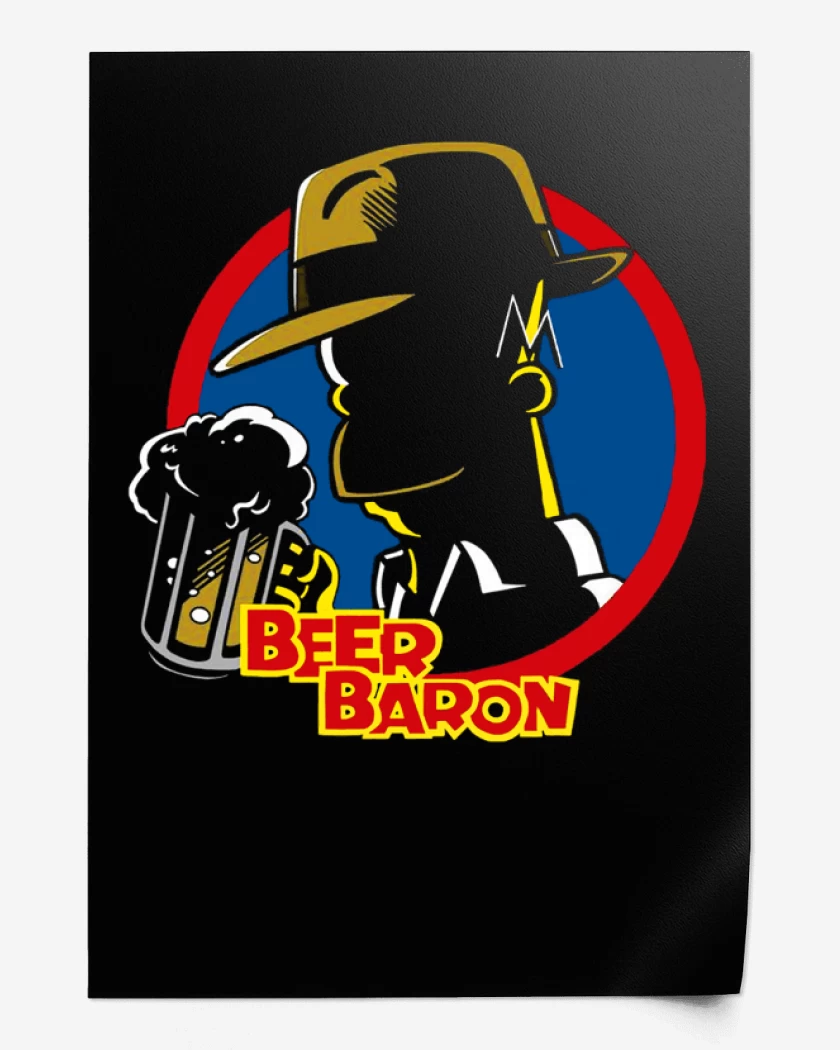 Print Baron de la cerveza