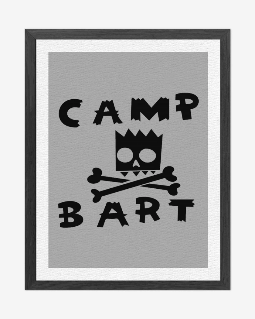 Cuadro decorativo Gris Melange de Camp Bart
