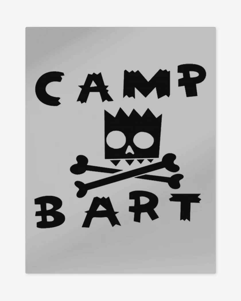 Print metalico Gris Melange de Camp Bart