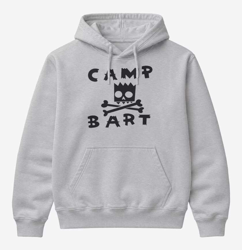 Poleron Canguro básico Gris Melange de Camp Bart