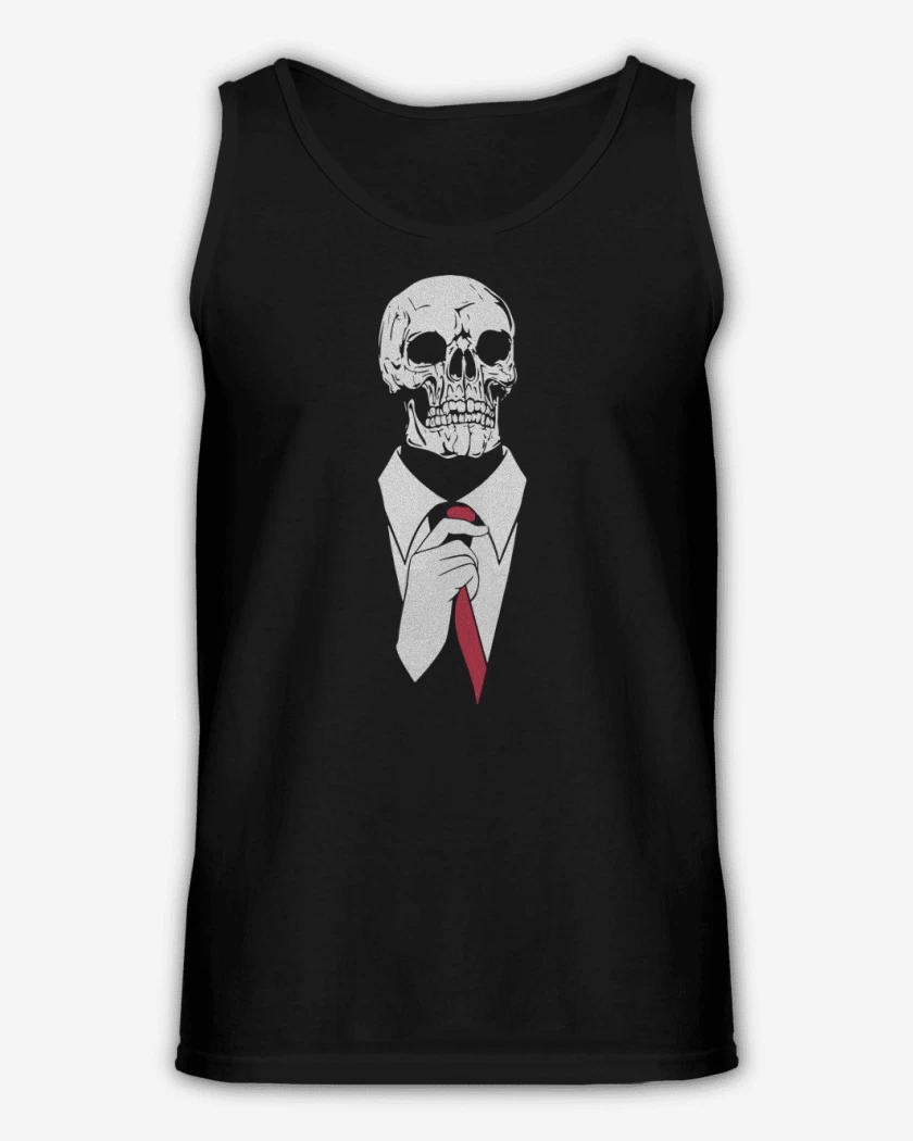 Sudadera Calavera Corbata