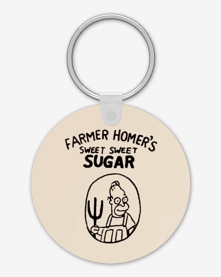 Llavero Farmer Homers sweet sugar