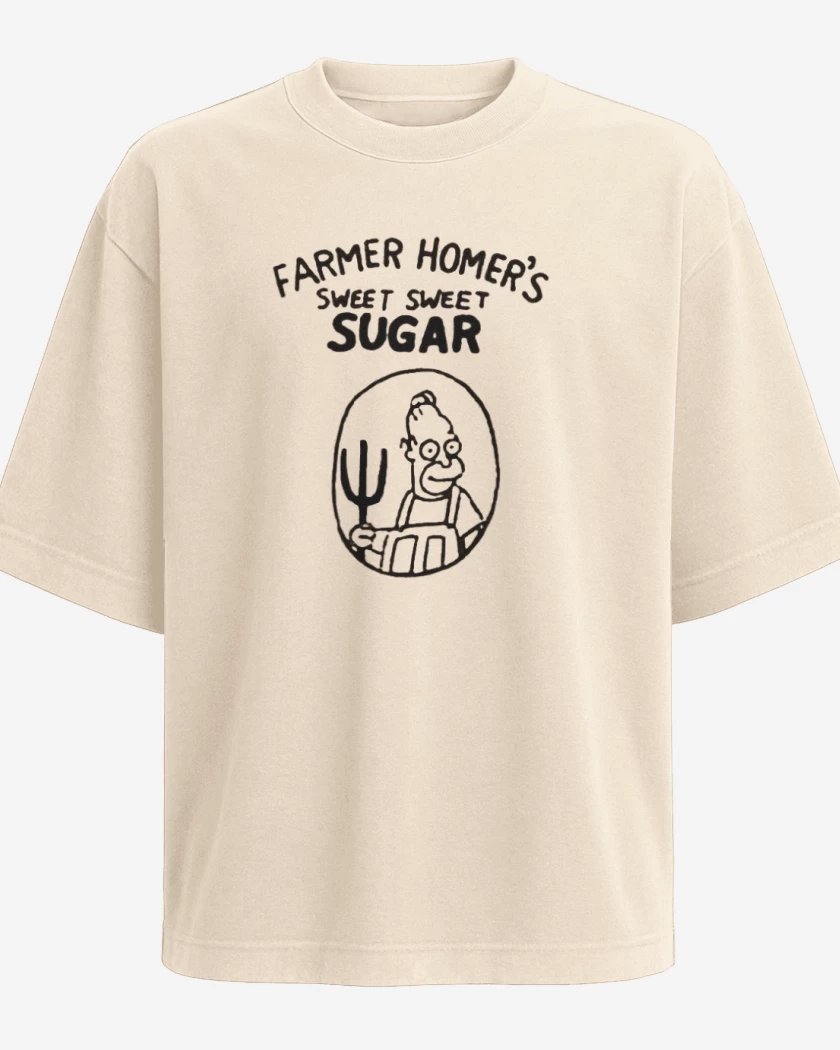 Polera Oversize Farmer Homers sweet sugar
