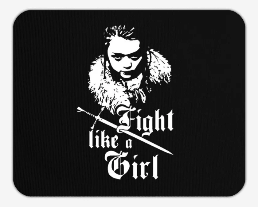 Mousepad Pelea como niñ@