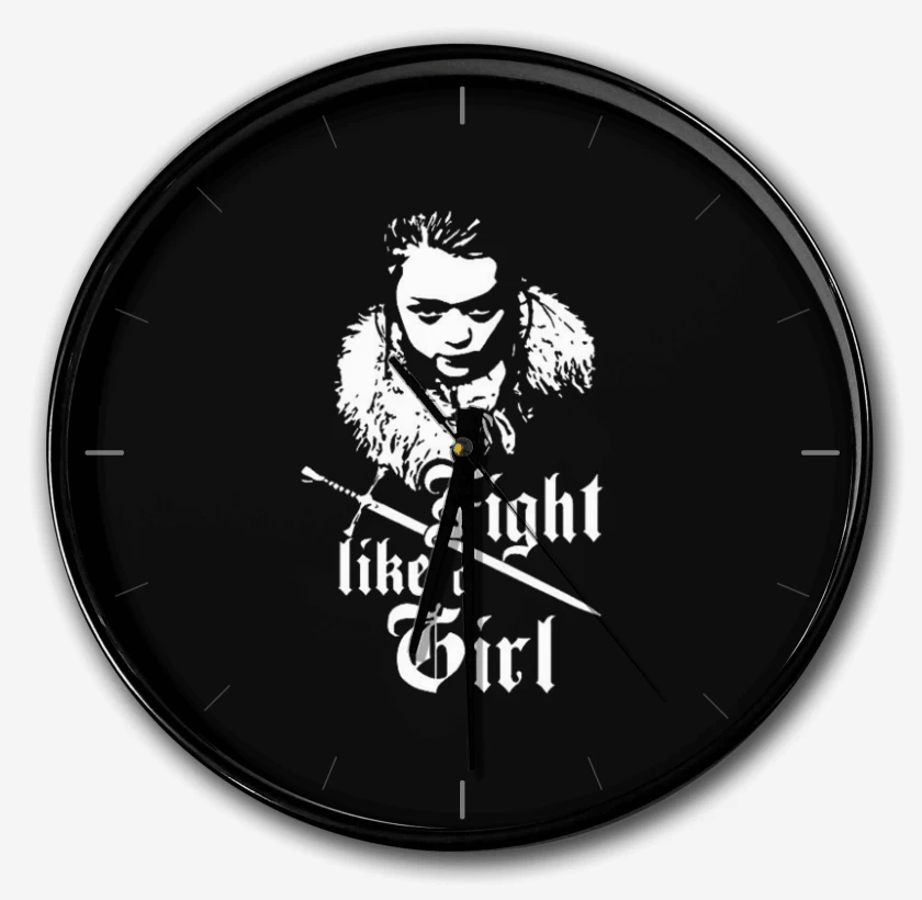 Reloj Negro de Pelea como niñ@