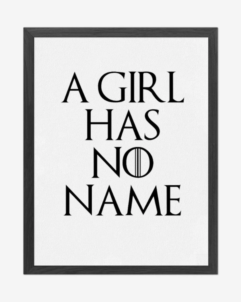 Cuadro decorativo A girl...