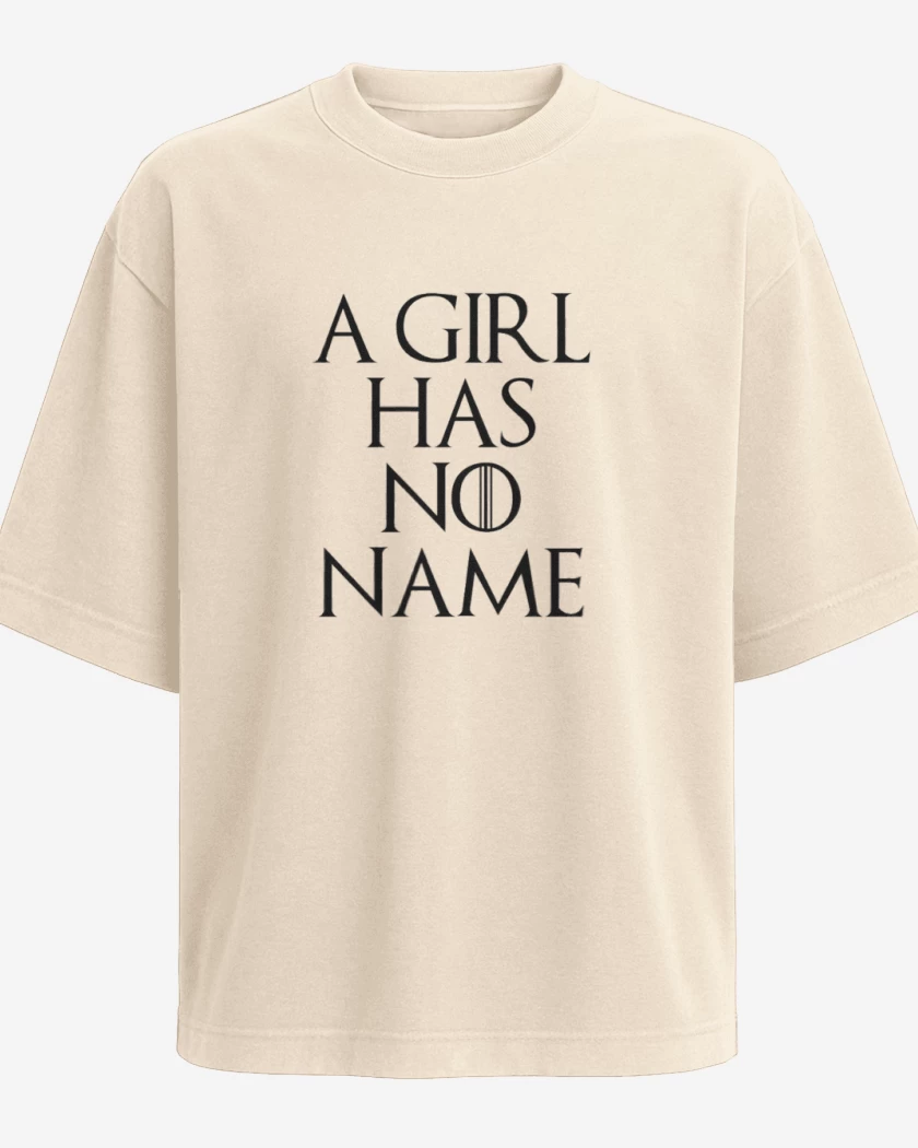 Polera Oversize A girl...
