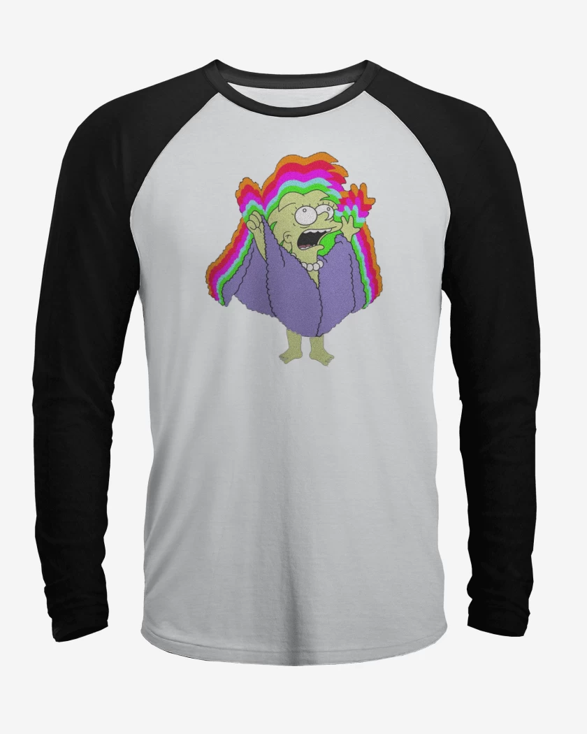 Polera Raglan Lisa reina de los lagartos