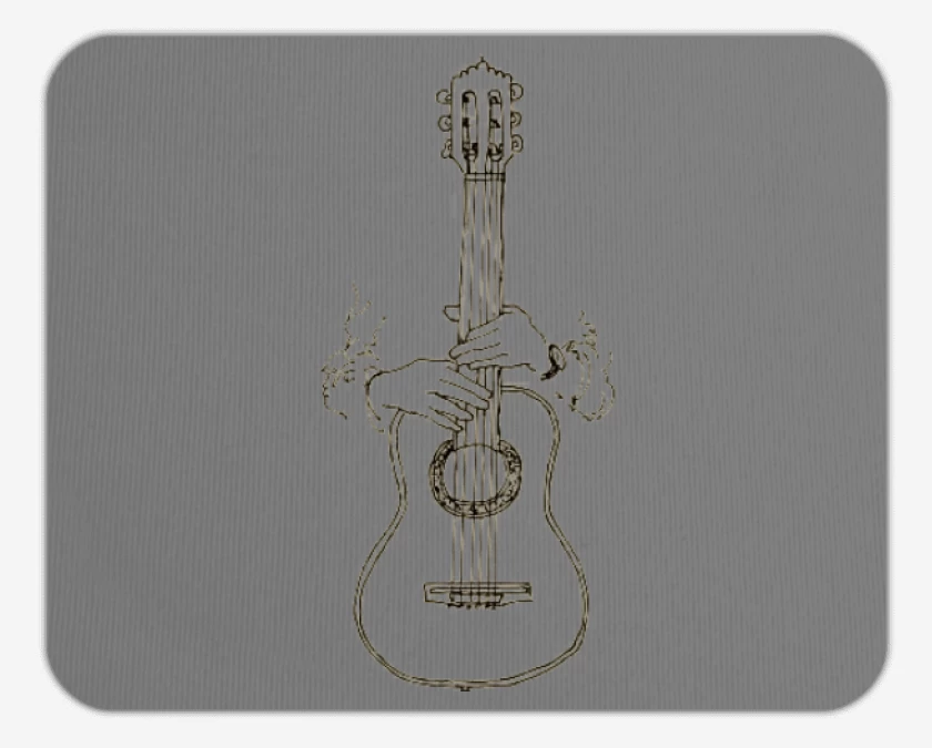 Mousepad Guitarra 3
