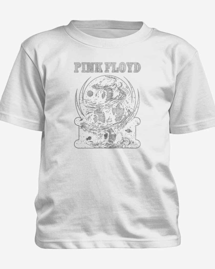 Polera de niño Blanco de Pink Floyd faces