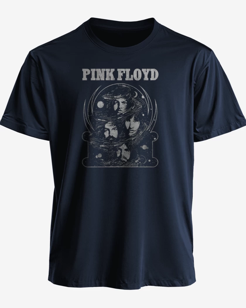 Polera Pink Floyd faces