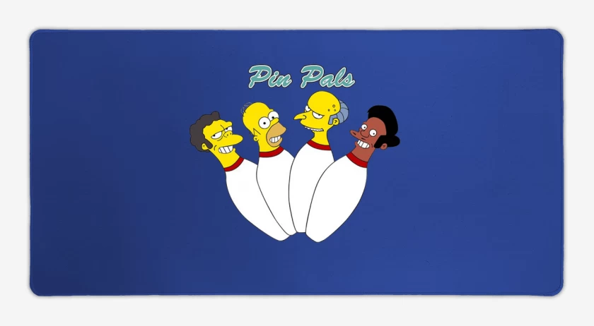 Mouse pad Gamer Azul Rey de Pin pals