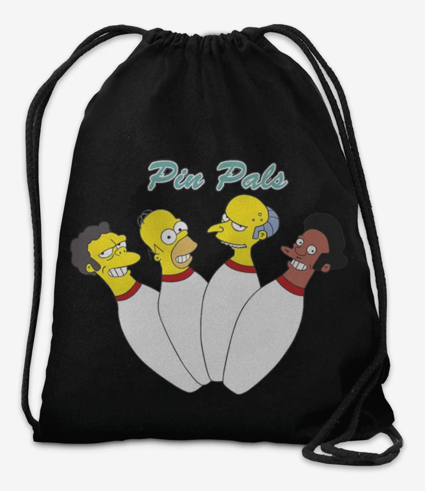 Mochila Negro de Pin pals