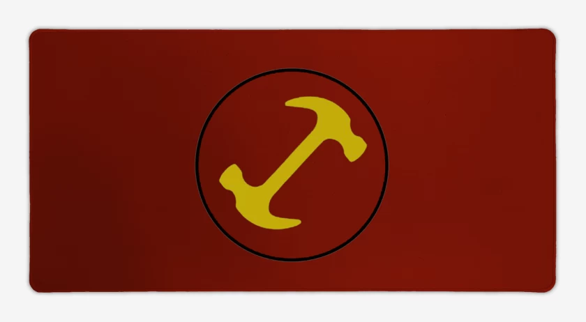 Mouse pad Gamer Rojo de Magios