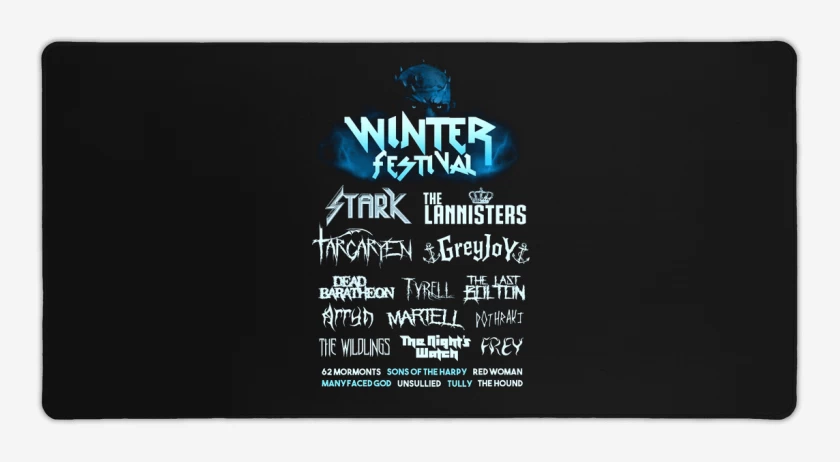 Mouse pad Gamer El festival de invierno