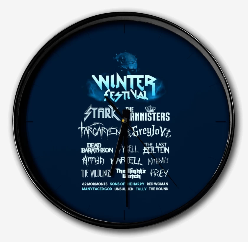 Reloj El festival de invierno