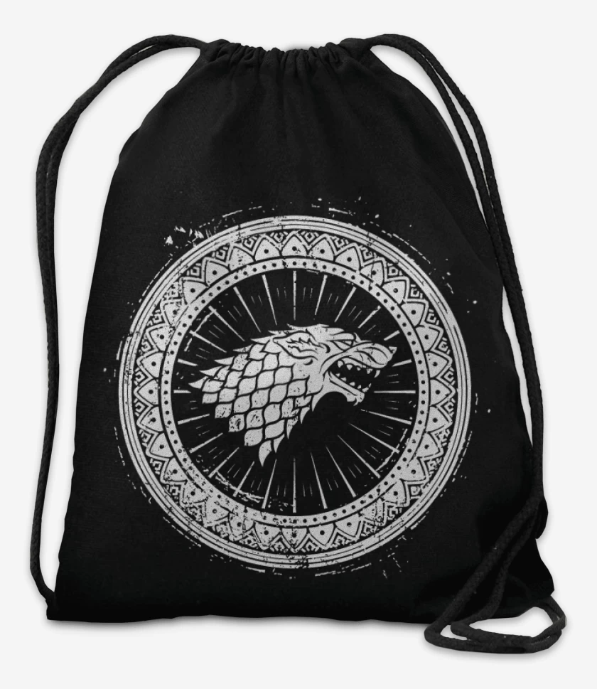 Mochila Negro de Casa de lobos