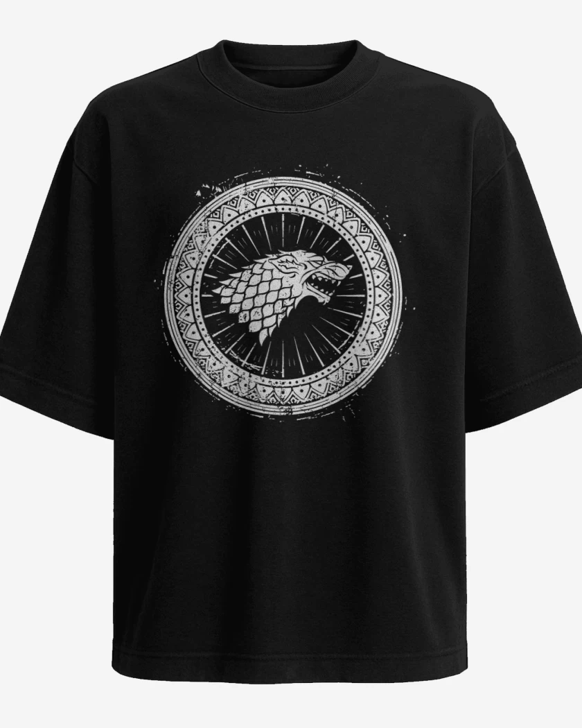 Polera Oversize Casa de lobos