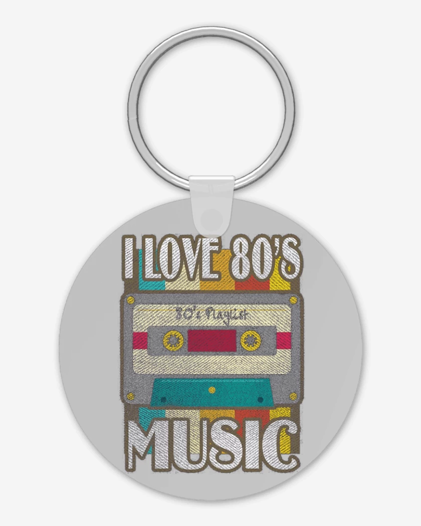 Llavero I LOVE 80s