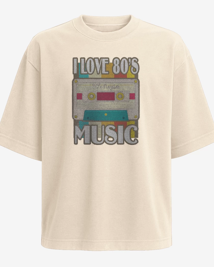 Polera Oversize I LOVE 80s