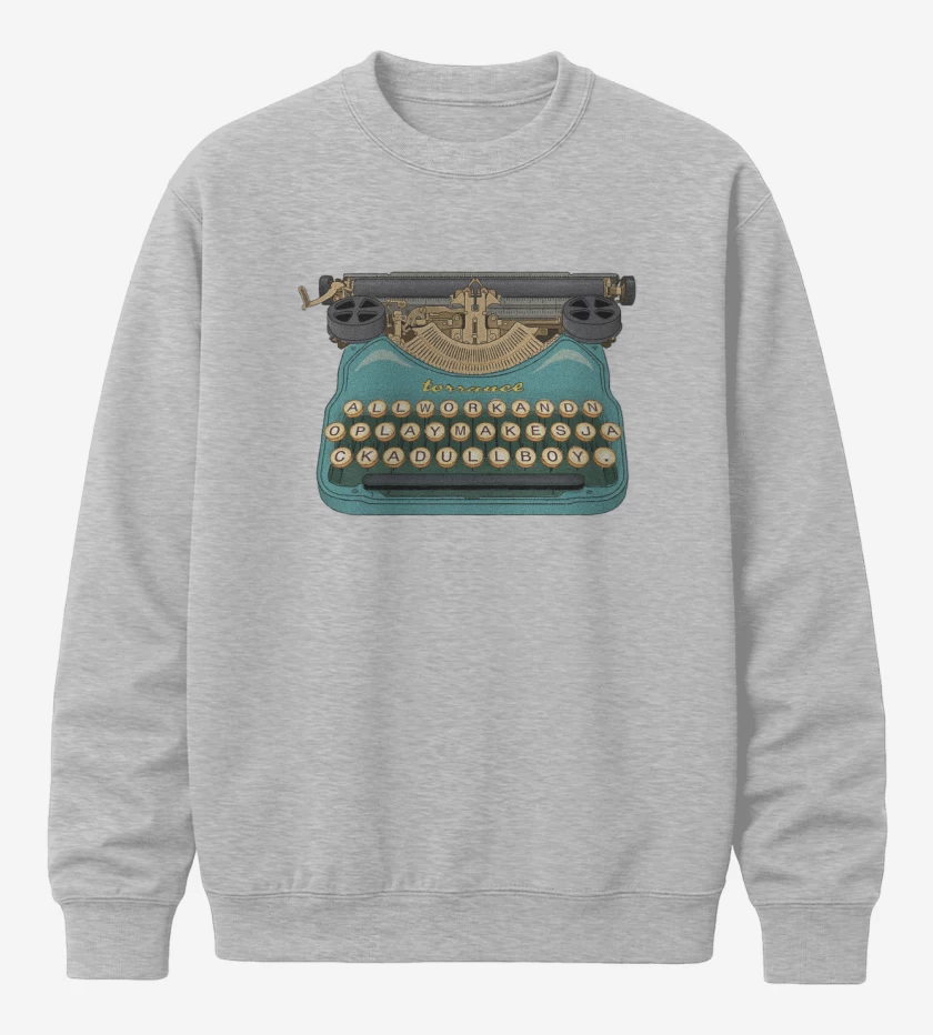 Poleron polo Gris Melange de Torrance maquina