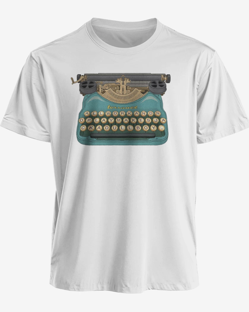 Polera premium Blanco de Torrance maquina