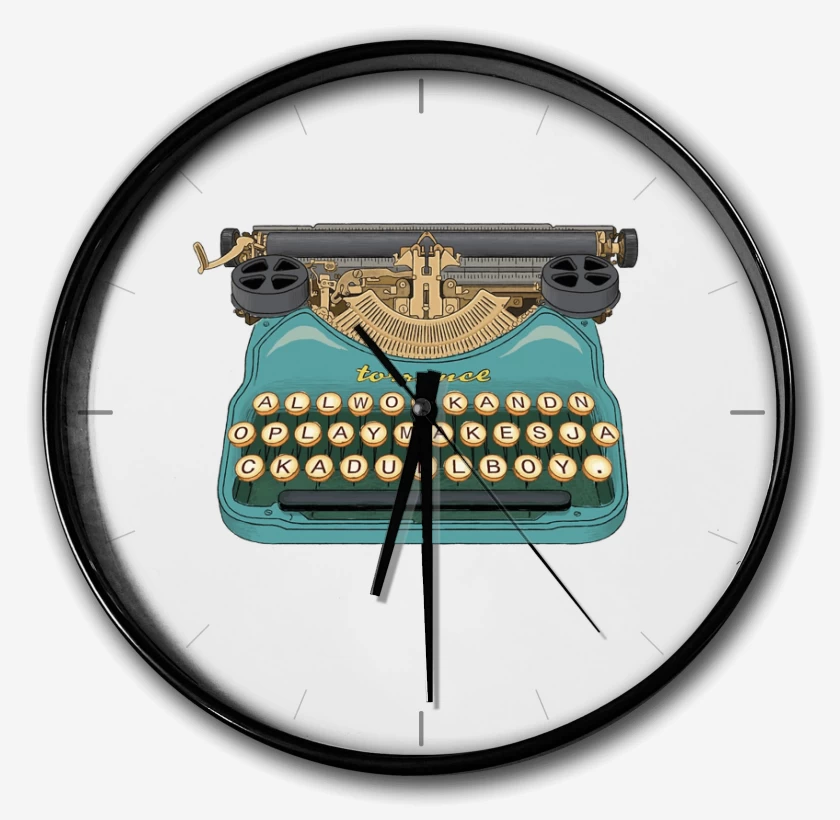 Reloj Blanco de Torrance maquina