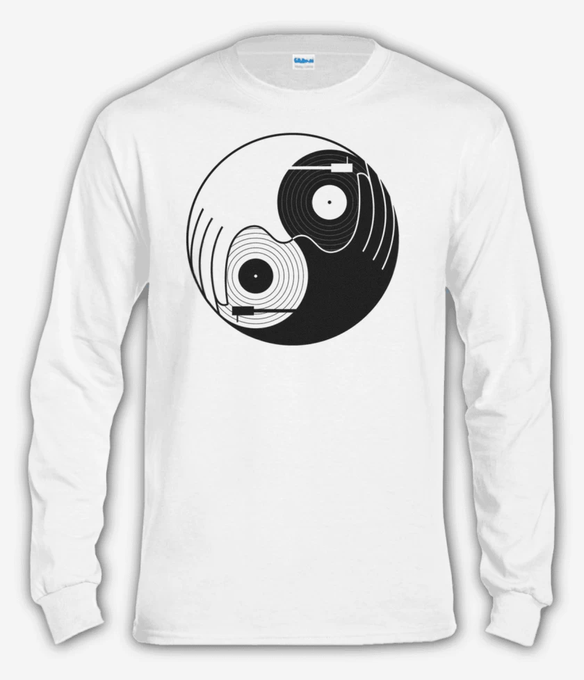 Polera manga larga Yin y yang dj 