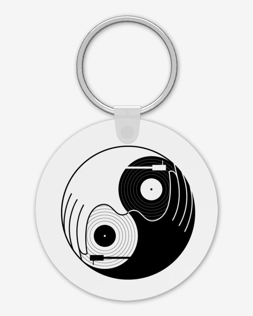 Llavero Yin y yang dj 