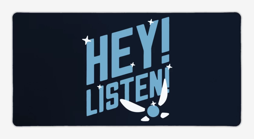 Mouse pad Gamer Hey! Listen!